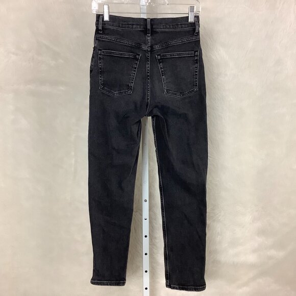 Everlane Faded Black The Cheeky Straight Leg Jean 26R - Picture 2 of 10